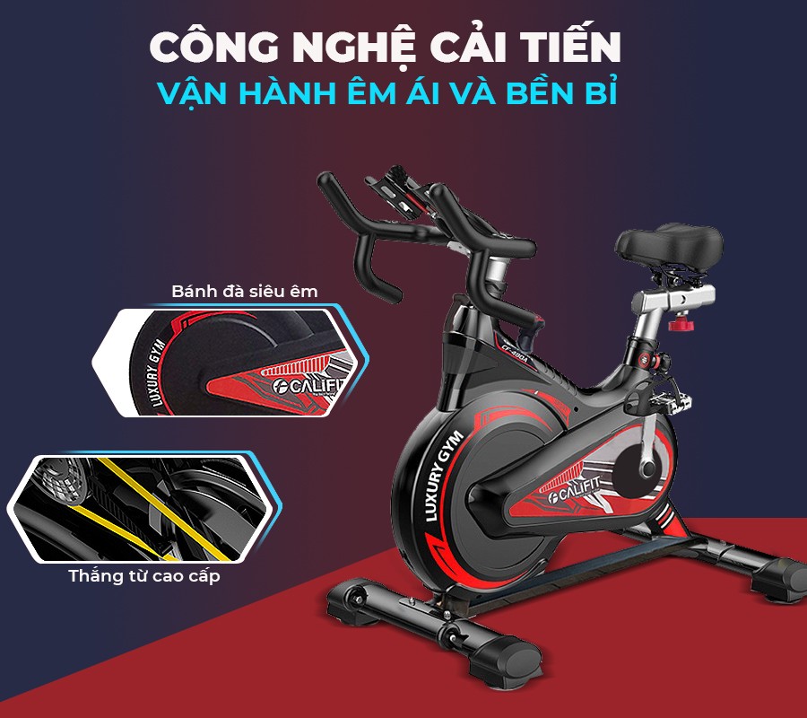 Xe đạp tập thể dục Califit Luxury CF-490A